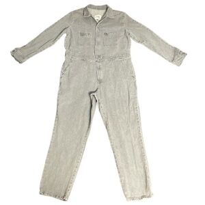 Vintage Lee Union-Alls Grey Denim Coveralls